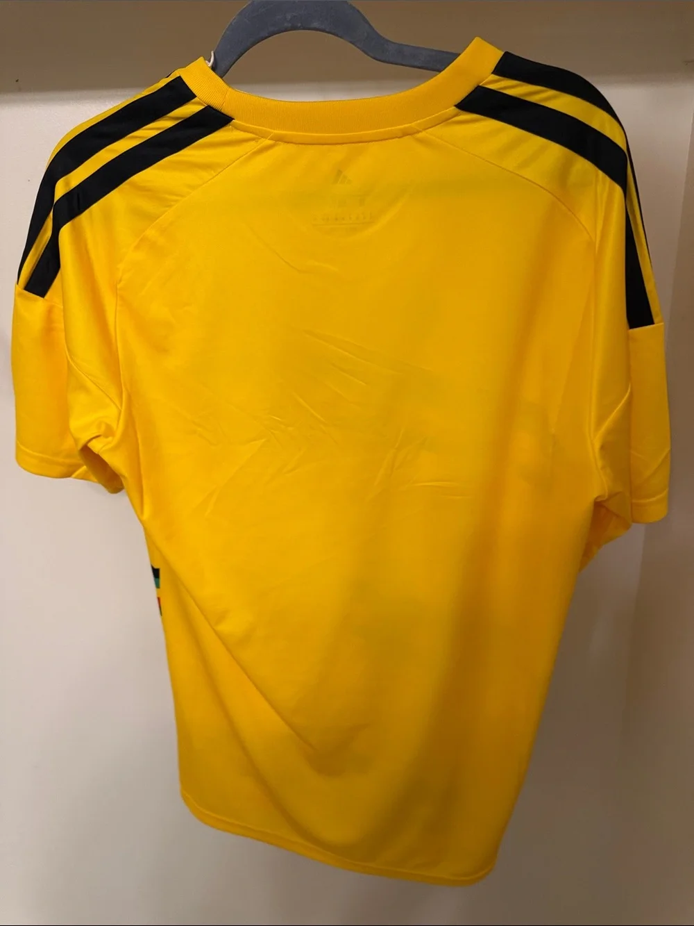 2026 Authentic Adidas Yellow Jamaica Stripe Bob Marley edition Soccer Jersey